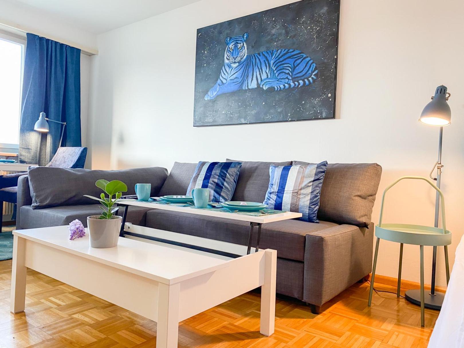 Special Blue Tiger Apartment Basel, Messe Kleinbasel 10-Star エクステリア 写真